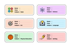 Stationery Labels - Image 9